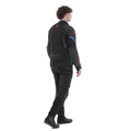 Super Adventure ABSØLUTESHELL™ - Men Motorcycle Off-Road Jacket - Black/Black/Blue