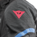Super Adventure ABSØLUTESHELL™ - Men Motorcycle Off-Road Jacket - Black/Black/Blue