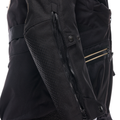 Gullfoss D-Dry - Motorcycle Jacket Waterproof Men - Black/Black/Tidal Foam