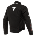 Veloce D-DRY®- Men's Waterproof Motorcycle Jacket - Black/White/Lava-Red