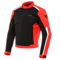Hydraflux 2 Air D-DRY® - Men's Waterproof Motorcycle Jacket - Black/Lava-Red