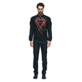 Herosphere Air - Men Summer Motorcycle Jacket - Black/Red Tarmac
