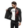 Herosphere Air - Men Summer Motorcycle Jacket - Black/Red Tarmac