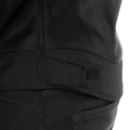 Herosphere Air Tex - Men's Motorcycle Jacket In Fabric - Black/White Stripes/Red