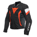 Avro 5 - Men's Fabric Motorcycle Jacket - Black/Blue/White