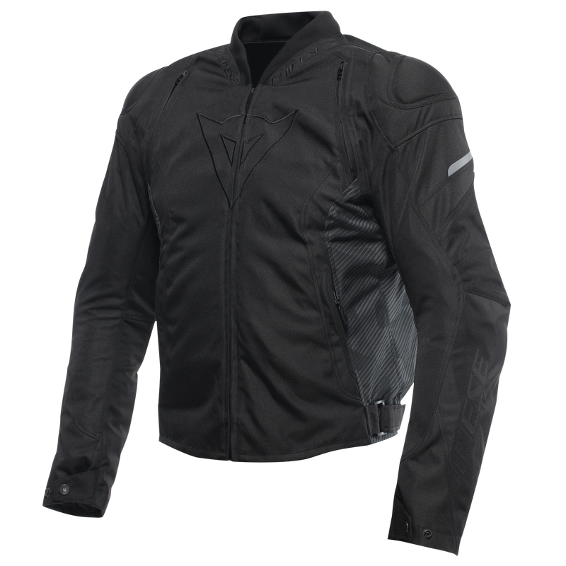 Avro 5 - Men's Fabric Motorcycle Jacket - Black/Black/Black