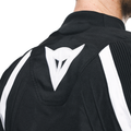 Avro 5 - Men's Fabric Motorcycle Jacket - Black/White/Black
