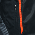 Air Frame 3 Tex - Men's Summer Motorcycle Jacket In Fabric - Black/Black/Red-Fluo