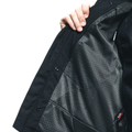 Air Frame 3 Tex - Men's Summer Motorcycle Jacket In Fabric - Black/Black/Red-Fluo