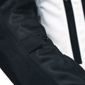 Air Frame 3 Tex - Women's Summer Motorcycle Jacket In Fabric - Black/White/White