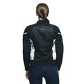Air Frame 3 Tex - Women's Summer Motorcycle Jacket In Fabric - Black/White/White