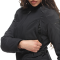 Arya Lady Tex - Women's Motorcycle Jacket In Fabric - Black/Black/Black