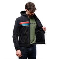 Vintedge Air Tex - Men's Summer Mesh Motorcycle Jacket - Black/Blue/Red