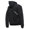 Daemon-X Safety Hoodie - Men's Motorcycle Safety Hoodie - Black/Black/White