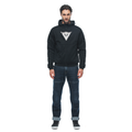 Daemon-X Safety Hoodie - Men's Motorcycle Safety Hoodie - Black/Black/White