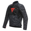 Ignite Air Tex - Men's Summer Motorcycle Jacket In Fabric - Camo-Gray/Black/Fluo-Red