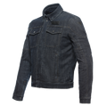 Denim Tex - Men's Motorcycle Jacket In Fabric - Blue
