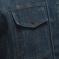 Denim Tex - Men's Motorcycle Jacket In Fabric - Blue
