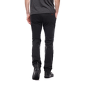 Chinos - Men Tapered Motorcycle Pants - Black