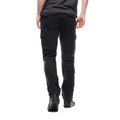 Cargo - Men Slim Tapered Motorcycle Pants - Black