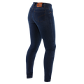 Denim Skinny Women's Motorcycle Pants - Blue