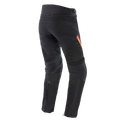 Drake 2 Super Air - Men's Summer Motorcycle Pants In Fabric - Black/Anthracite/Red-Fluo