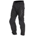 Drake 2 Super Air - Men's Summer Motorcycle Pants In Fabric - Black/Anthracite/Red-Fluo