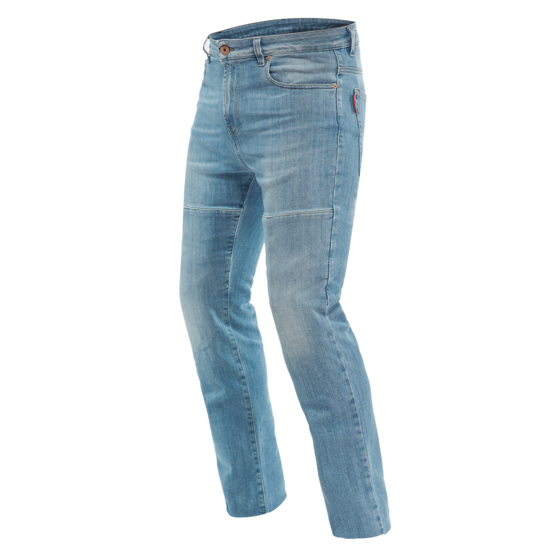 Denim Stone Slim - Men's Motorcycle Jeans - Light-Blue