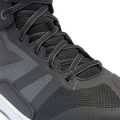 Suburb Air - Men's Summer Motorcycle Shoes In Fabric - Black/White/Iron-Gate