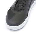 Suburb Air - Men's Summer Motorcycle Shoes In Fabric - Black/White/Iron-Gate