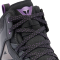 Suburb D-Wp - Women's Waterproof Motorcycle Shoes - Black/White/Metal Purple