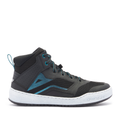 Suburb Air - Women's Summer Motorcycle Shoes In Fabric - Black/White/Harbor Blue