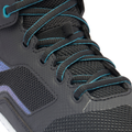 Suburb Air - Women's Summer Motorcycle Shoes In Fabric - Black/White/Harbor Blue