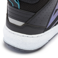 Suburb Air - Women's Summer Motorcycle Shoes In Fabric - Black/White/Harbor Blue
