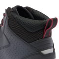 Suburb Air - Women's Summer Motorcycle Shoes In Fabric - Black/White/Apple Butter