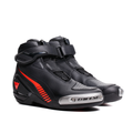 Superya - Sports Motorcycle Shoes - Black/Red Fluo