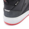 Suburb D-Wp - Men's Waterproof Motorcycle Shoes - Black/White/Red-Lava