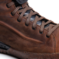 Metractive D-Wp - Men's Waterproof Motorcycle Shoes - Brown/Natural-Rubber