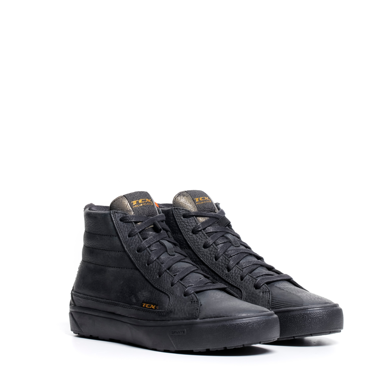 Street 3 WP Women's Waterproof Motorcycle Shoes - Black/Gold