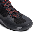 Atipica Air 2 - Men's Summer Motorcycle Shoes In Fabric - Black/Red Fluo