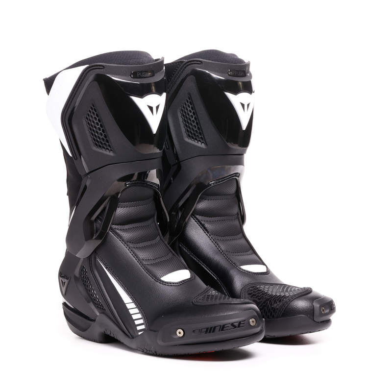 Nexus 3 In & Out - Motorcycle Boots Women - Black/Black/White