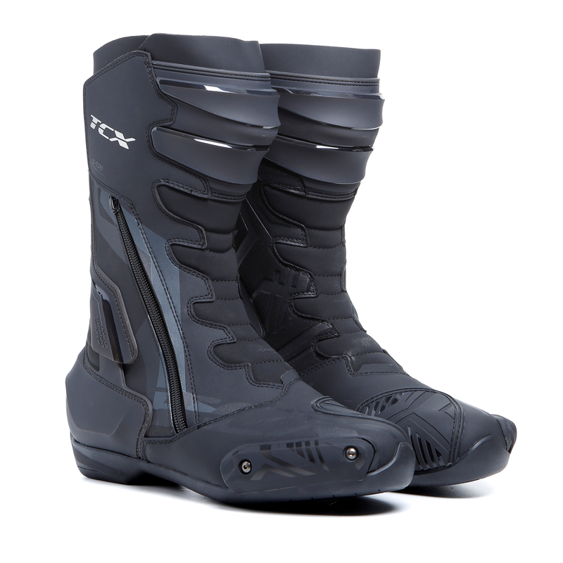 S-Tr1 Men's Motorcycle Boots - Black