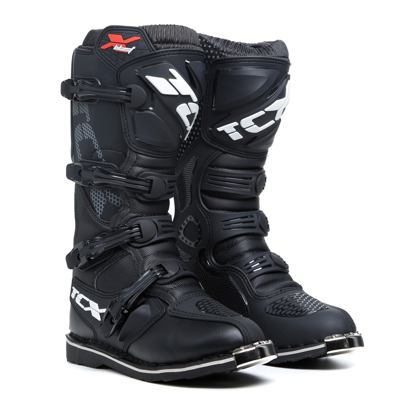 X-Blast Men's Motorcycle Boots - Black