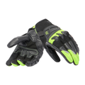 X-Ride 2 Ergo-Tek - Men's Motorcycle Gloves - Black/Yellow-Fluo