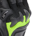 X-Ride 2 Ergo-Tek - Men's Motorcycle Gloves - Black/Yellow-Fluo