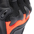 X-Ride 2 Ergo-Tek - Men's Motorcycle Gloves - Black/Red Fluo