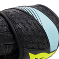 Fiero - Leather Racing Motorcycle Gloves - Black/Water/Yellow Fluo