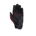 Ermex - Summer Motorcycle Gloves - Black/Red-Lava