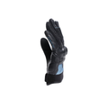 Ermex - Women's Summer Motorcycle Gloves - Black/Blue Mirage