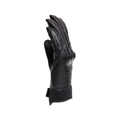 Folgor - Summer Leather Motorcycle Gloves - Black/Black